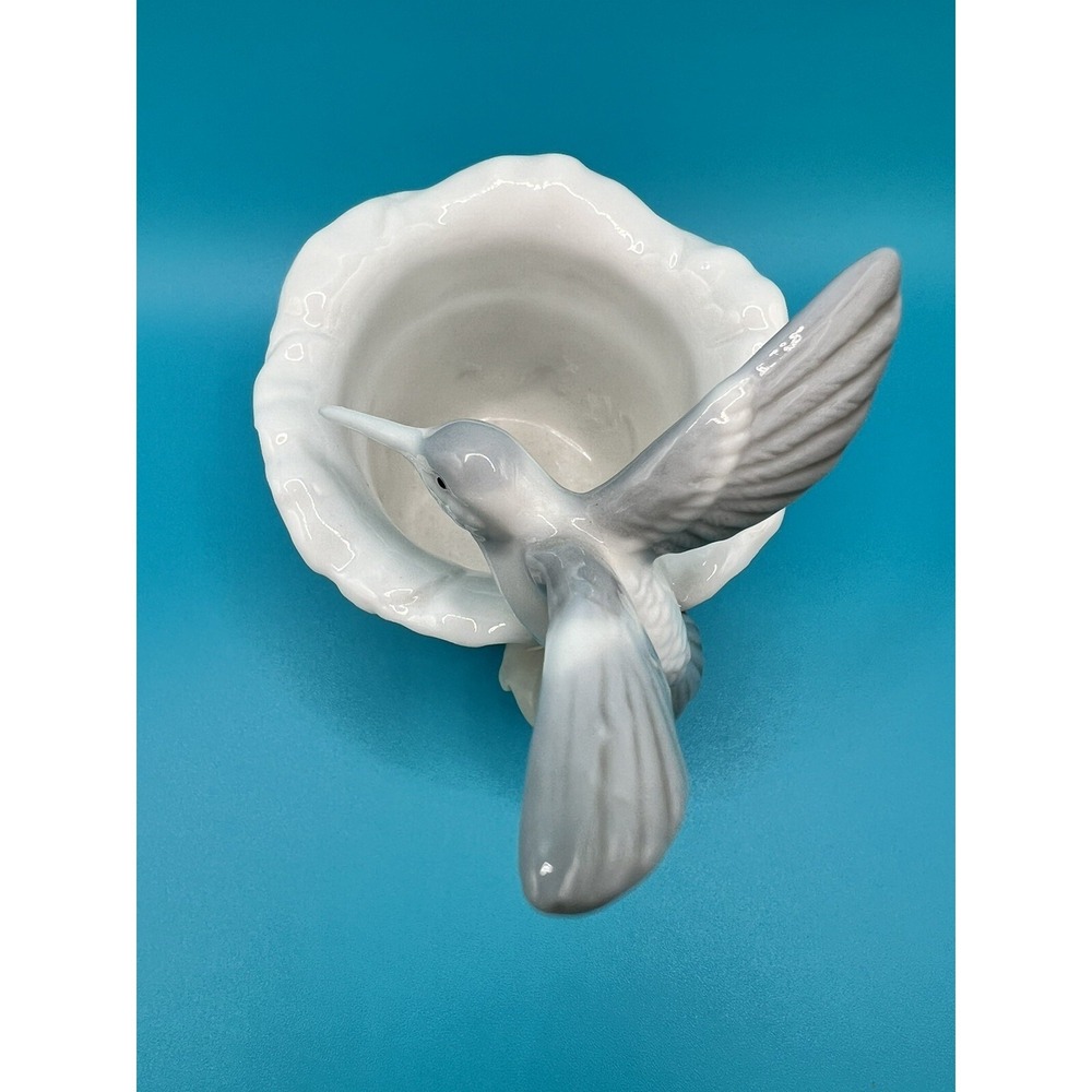 Biedermann Hummingbird Porcelain Votive Candle Holder Vinage - Picture 6 of 8